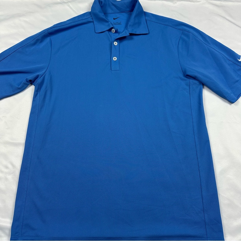 Nike Men's Blue Polo Shirt